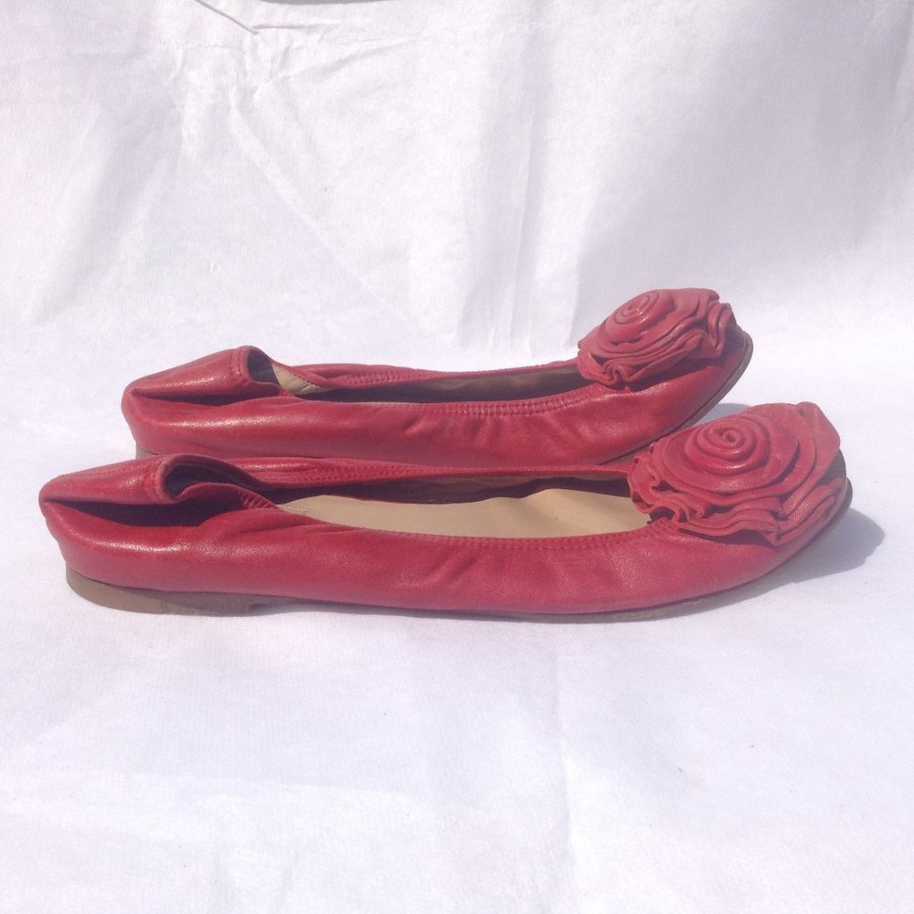 VALENTINO GARAVANI ATELIER SHOES ROSE BALLET FLATS - Picture 2 of 9